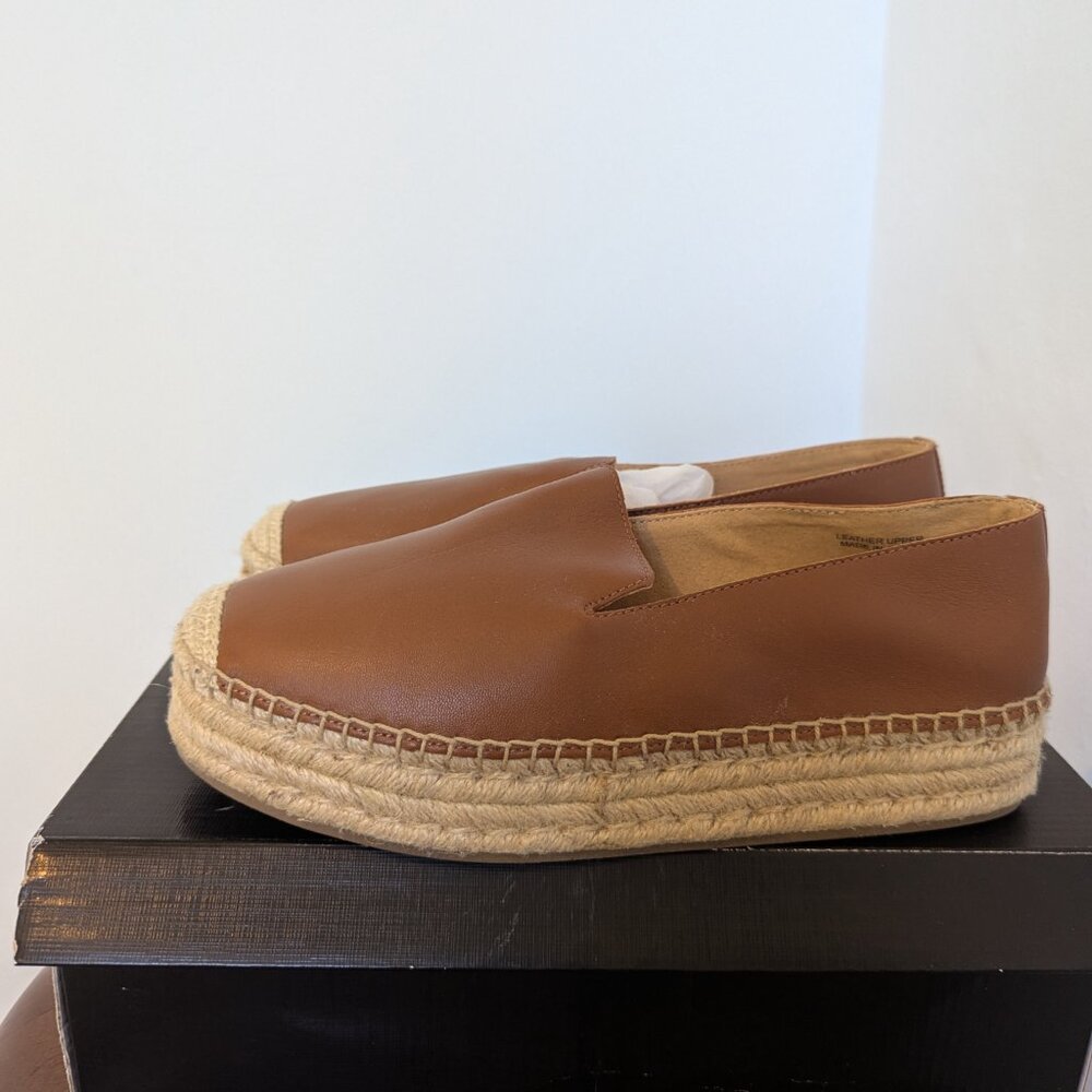 Quinn Leather Platform Espadrilles - Picture 5 of 6